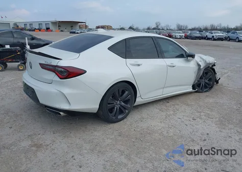 2023 Acura Tlx A-Spec Package z USA, uszkodzony, nr VIN 19UUB5F55PA004627